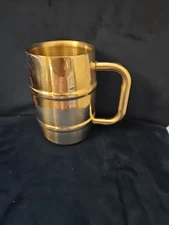 Aluminum Beer Mug/Stein 12oz Barrel/Keg