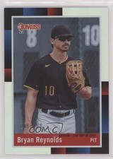 2022 Panini Donruss Retro 1988 Season Stat Line 35/390 Bryan Reynolds #243 s3g