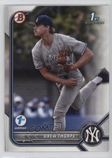 2022 Bowman Draft 1st Edition Drew Thorpe #BD-25 6u5