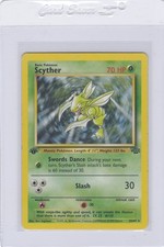 Scyther 1st Edition Rare Jungle 26/64 LP on eBay