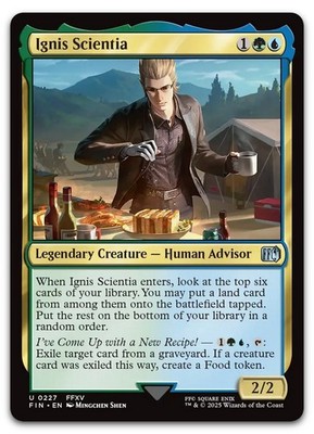 Ignis Scientia #227 (NM) Final Fantasy FIN Magic MTG