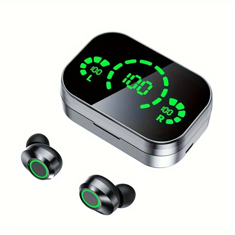 Wireless Mini Earphones with Battery Display and Ultra Long Life