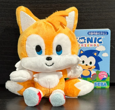 Sonic & Friends Plush Keychain - Tails Miles Prower - SEGA Japan Sonic Hedgehog