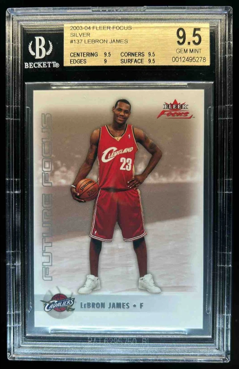 LeBron James Grade 9.5 Basketball Rookie Sports Trading Cards