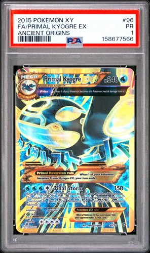 Primal Kyogre-EX graded PSA 1 for sale on eBay
