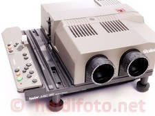 Rollei MSC 300 IR AF mit 2x 90/2,4 AV HFT XENOTAR Überblend- Diaprojektor