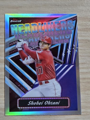 Shohei Ohtani #FH-1 2023 Topps Finest Headliners card