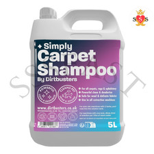 Simply Carpet Cleaner Shampoo (5L) Powerful Carpet Cleaner Solution EACH 5.20 per litre