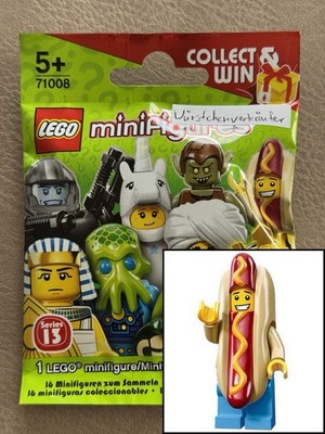LEGO Minifiguren Serie 13 | Würstchenverkäufer | VERSIEGELT | 71008 | col13-14