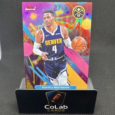 2026 Topps Finest Basketball Card Oil Spill Refractor #62 Russell Westbrook