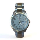 Timex Analog Quartz Indiglo 30m WR Stretch Band w 24 hour Dial Mens Watch