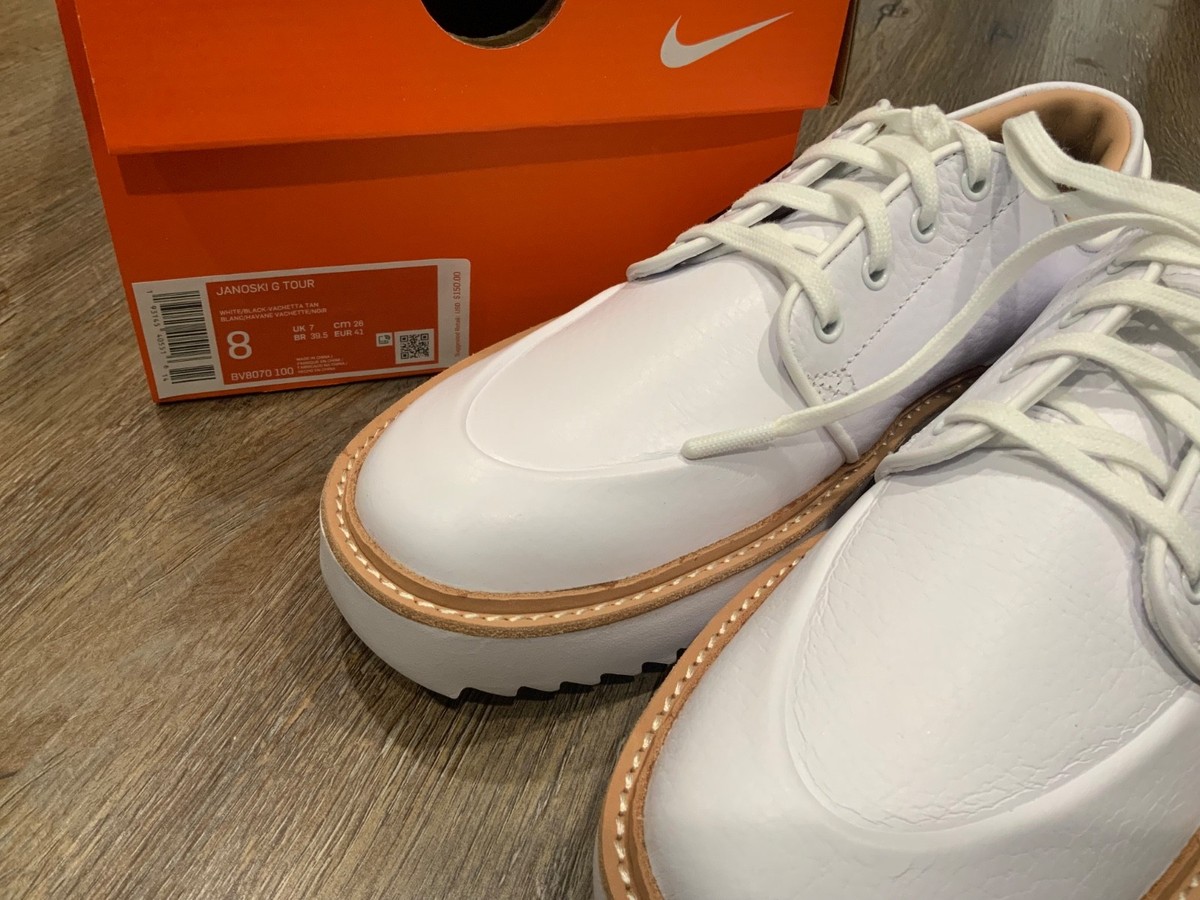 Size 8 - Nike Janoski G Tour White Vachetta Tan for sale online | eBay
