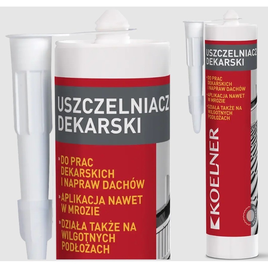 Koelner Clear Rubber Roofing Sealant 280ml