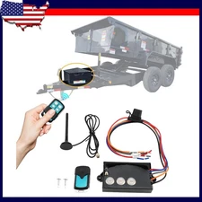 For Hydraulic Lift Winch Tilt Dump Trailer Wireless Remote Control System G3-H01
