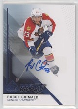 2014-15 SP Game Used Rookies Blue Auto Rocco Grimaldi #157 Auto 1q2