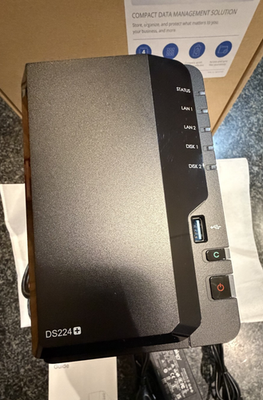 Synology DiskStation DS224 2-Bay NAS Enclosure Diskless for sale