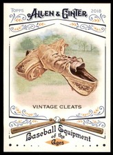 2018 Topps Allen & Ginter Baseball Equipment of the Ages Vintage Cleats #BEA-15