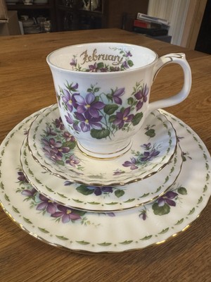 Royal Albert Porzellan Set Februar 4 Teilen