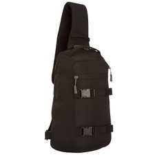 Sling pack, Black, Polyester, 9 L Messenger Bag, Adult, Teen, New, Unisex