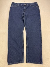 Wrangler Five Star Jeans Men 44x32 Blue Regular Straight Denim NWT