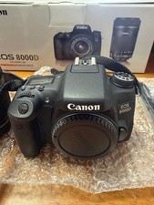 Canon EOS 8000D DSLR Camera with 18-55mm and 55-250mm Lenses Bundle