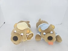 RARE New Orleans Zephyrs Boudreaux And Jean Pierre Mascot Plushes Nutria Used