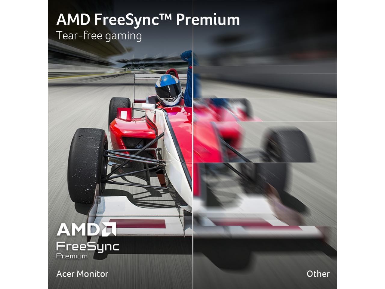 Monitor Acer Nitro de 34" QHD 2K 1440P 240Hz con AMD FreeSync Premium (AMD Adaptive Sync), imagen 6