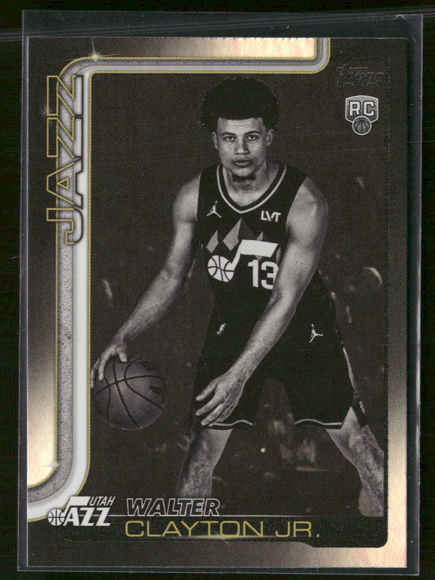 2025-26 Topps #218 Walter Clayton Jr. Blackout