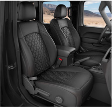 Rideposh For Jeep Wrangler Seat Covers Jl 4 Dr With Rear Cup Holder 2018 - 2026 Rideposh For Jeep Wrangler Seat Covers Jl 4 Dr With Rear Cup Holder 2018 - 2026
