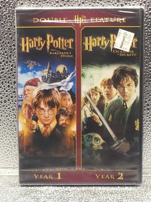 Double Feature Harry Potter Year 1 & 2 PG WS CC Teen 2011 DVD New Factory Sealed