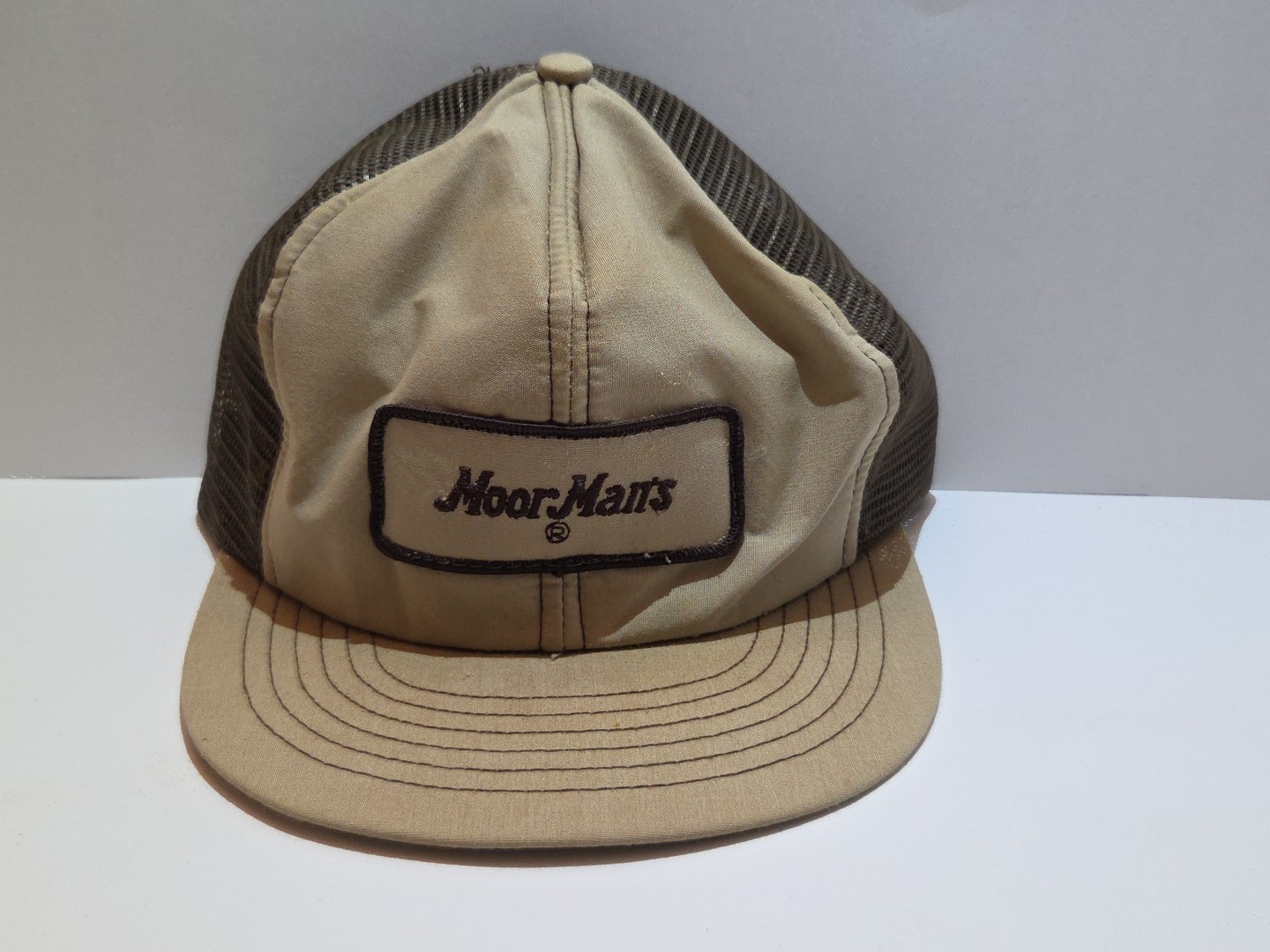 Vintage MoorMans Patch Snapback Hat - image 1