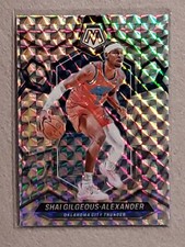2023-24 Panini Mosaic Silver Prizm Shai Gilgeous-Alexander #85