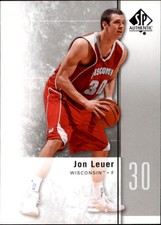 2011-12 SP Authentic #41 Jon Leuer - BSK