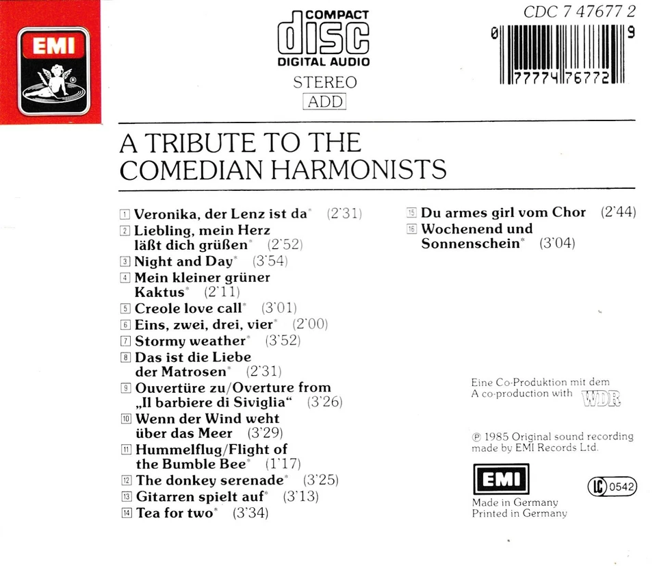 The King's Singers - A Tribute to the Comedian Harmonists - Bild 2 von 2