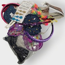 NEW Vintage Lot of 25- Hair Accessories Hair Bands Barrettes Clips Scrunchies 08