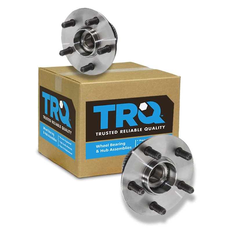 Trq Rear Wheel Bearing And Hub Assembly Set 2 Piece Compatible 01-02 Chrysler