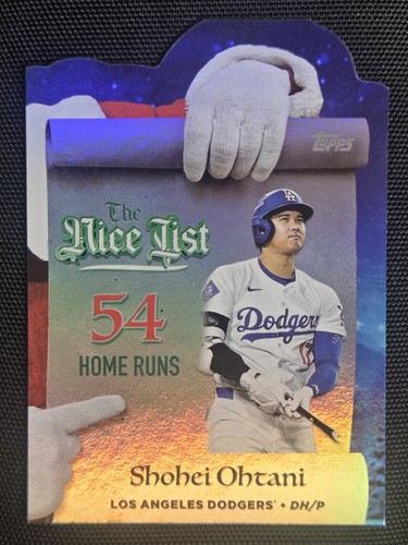 2025 Topps Holiday - Making the Nice List Shohei Ohtani #MNL-1
