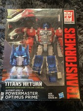Transformers Titans Return Powermaster Optimus Prime & Autobot Apex - New