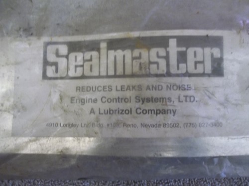 Seal Master Exhaust Flat Band Clamp 5" Stack Stainless Steel #66-500 Each New