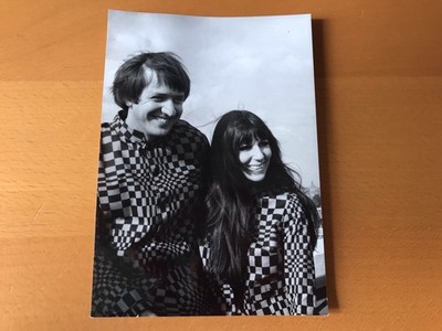 CHER und SONNY BONO (SONNY AND CHER) - ORIGINAL PRESSEFOTO 13x18cm