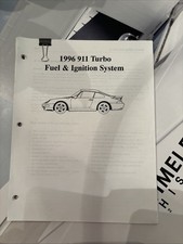 Porsche 1996 911 turbo fuel in ignition system manual copies