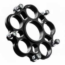 Sprockets JTA750B Black Aluminum Ducati Rear Sprocket Carrier, Single