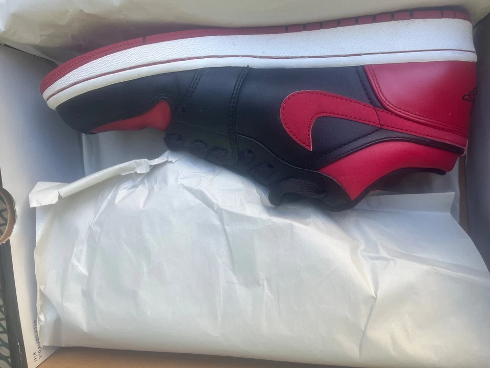 Jordan 1 Low Phat Bred talla 9,5 2008 Foto 4 de 4