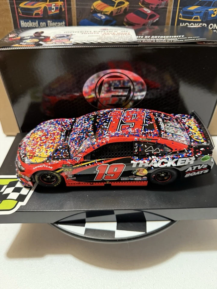 Martin Truex Jr. ELITE #19 Bass Pro Shops 2019 Sonoma Win 1/24 Nascar Diecast - Image 2 of 4