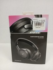 Bose QuietComfort Ultra Noise Cancelling Headphones, Black  No Charging Cord 