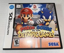 Mario  Sonic at the Olympic Winter Games Nintendo DS Cart  Box Authentic