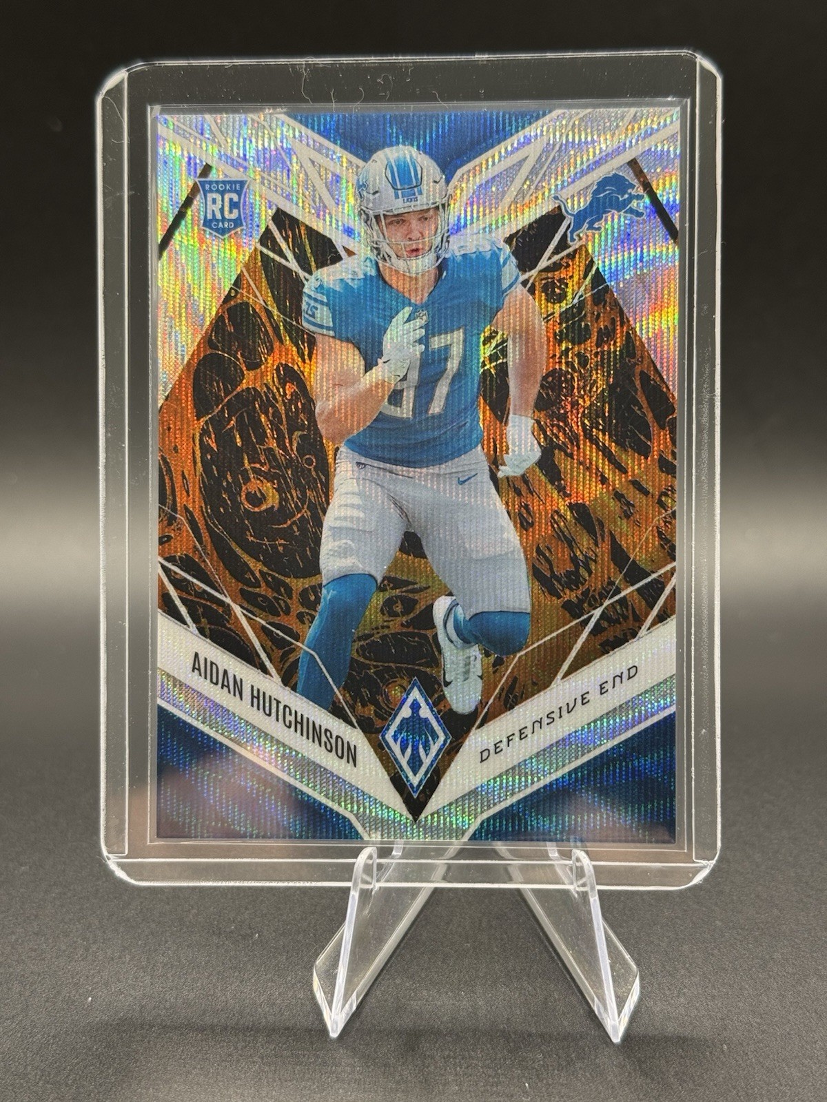 2022 Panini Phoenix - Rookies Aidan Hutchinson #113 Lava /175 (RC)