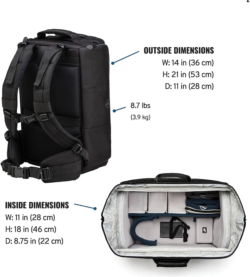 Mochila Tenba 637-511 Cineluxe 21 Foto 2 de 4