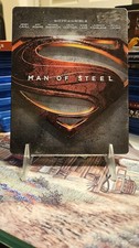 Man of Steel Blu-ray DVD 3-Disk Set, SteelBook Excellent Condition Free Ship