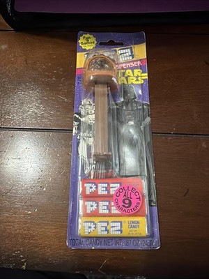 Vintage 1997 Star Wars Pez Candy Dispensers Wicket Ewok Not Sealed